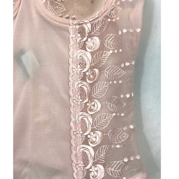 Donna L’oren Gold Label Women's Size 36B Style 2023 Pink Lace Corset Bustier - Picture 8 of 14